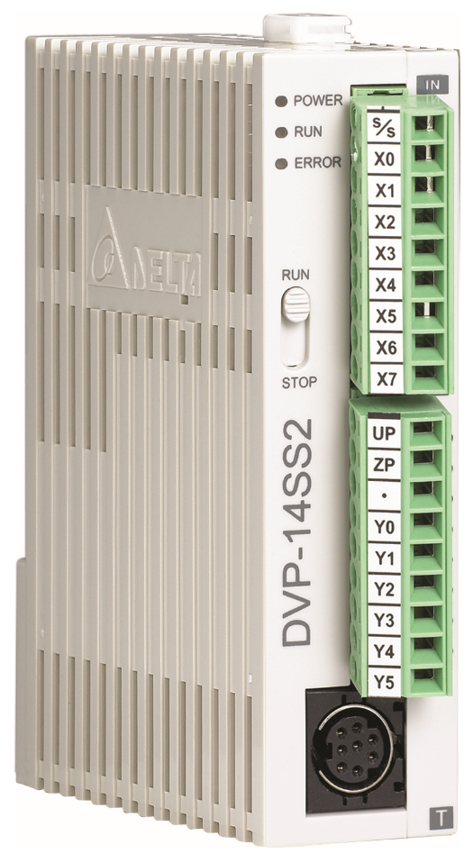 DVP14SS211T | Delta 8 Dijital Giriş 6 Dijital NPN Çıkış Kontrolör CPU PLC