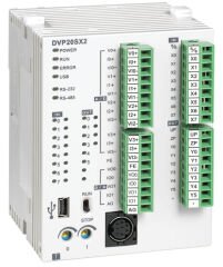 DVP20SX211T | Delta 8 Dijital Giriş, 6 Dijital NPN Çıkış, 4 Analog Giriş, 2 Analog Çıkış Kontrolör CPU PLC