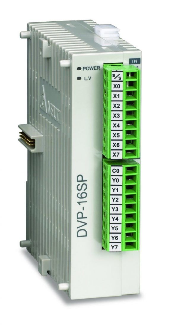 DVP16SP11R | Delta 8 Dijital Giriş, 8 Röle Çıkış Modülü