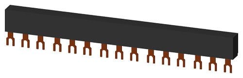 3RV1915-1DB | Siemens 5 ŞALTER İÇİN 3 FAZLI BARA BAĞLANTI PARÇASI BOY S00,S0; 45MM