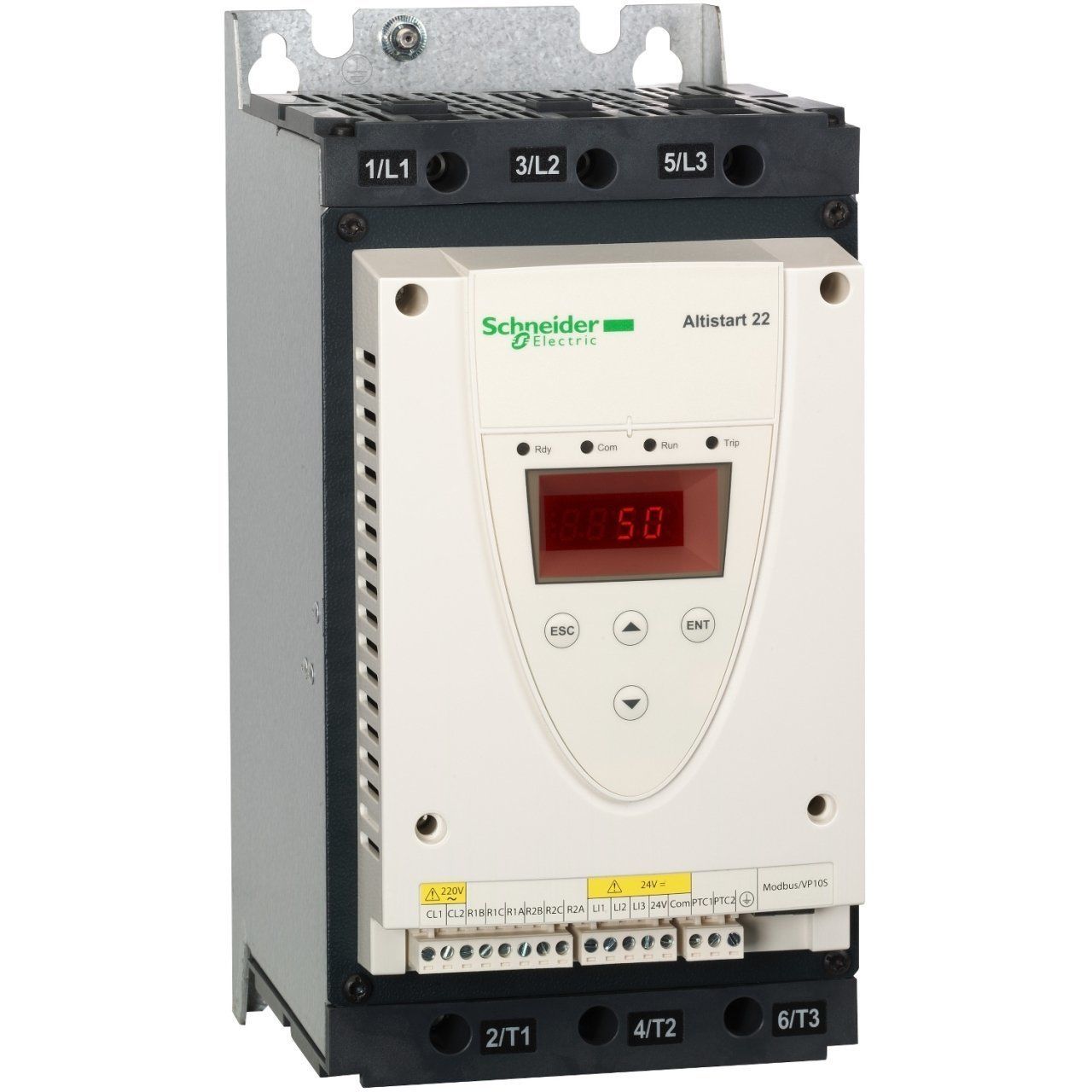 ATS22D75Q | Schneider ATS22-kontrol 220V-güç 230V(18.5kW)/400...440V(37kW) Soft Starter - Yumuşak yolverici