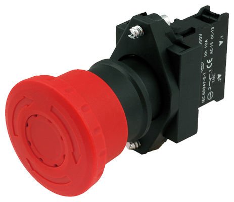 3SB6110-1HD20-1CA0 | Siemens Komple Acil Stop Mantar Butonlar Plastik Anahtarlı 1NC