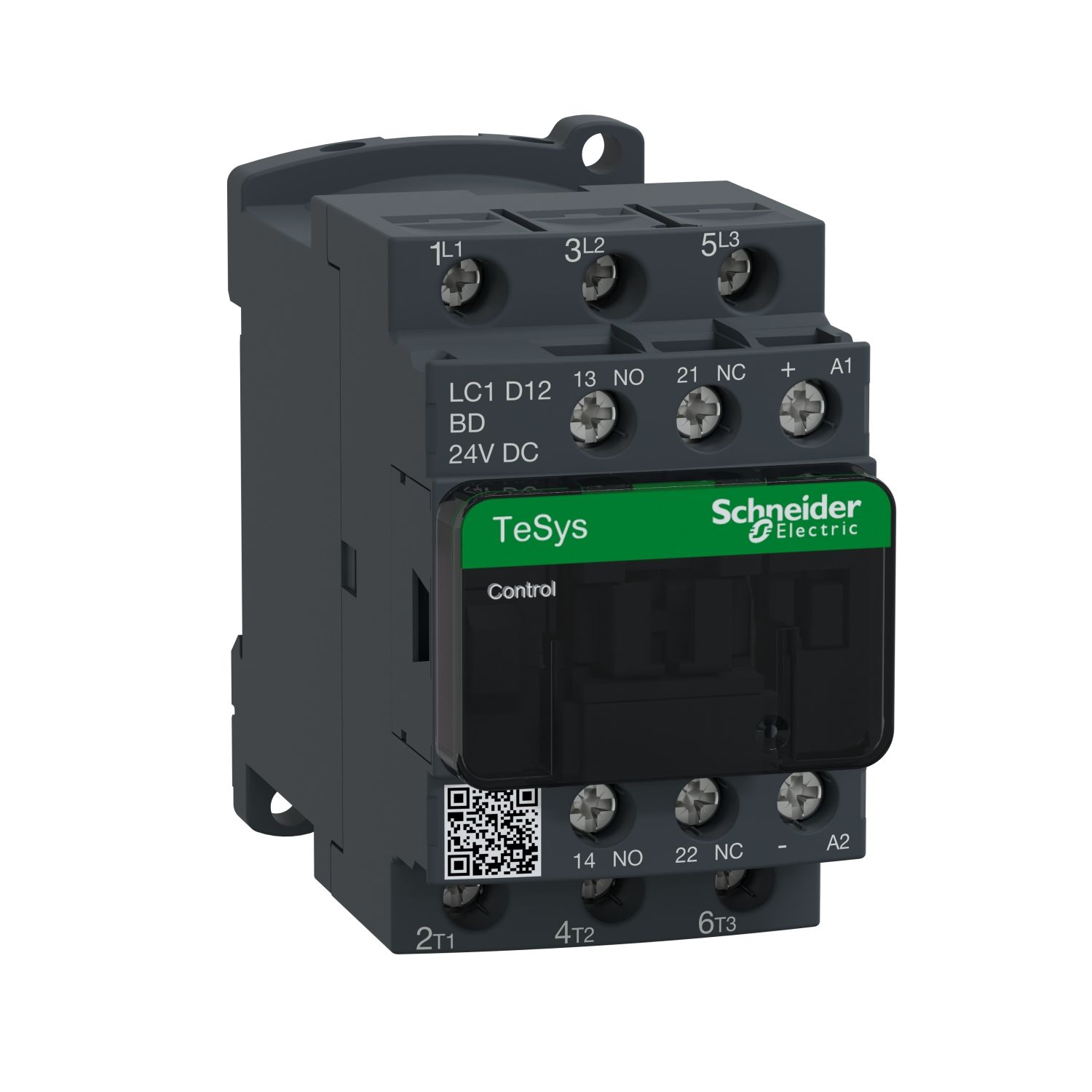 LC1D12BD | Schneider TeSys D Serisi 3 Kutup 12A Kontaktör - 24 VDC bobin