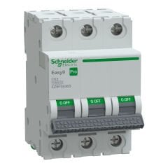 EZ9F59363 | Schneider Otomatik Sigorta, Easy9 Pro, 3P, 63A,C Eğrisi