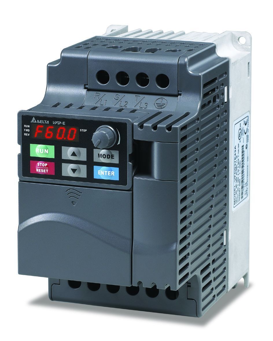 VFD055E43A | Delta VFD-E Serisi 5,5 kW 3 Faz 400 VAC Hız Kontrol Cihazı