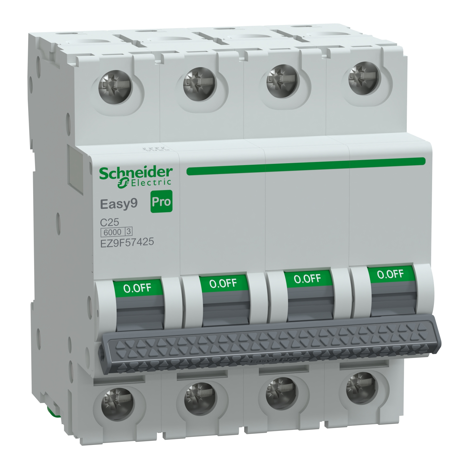EZ9F57425 | Schneider Otomatik Sigorta, Easy9 Pro, 4P, 25A,C Eğrisi