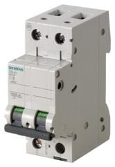 5SL4220-7 | Siemens Otomatik Sigorta - 20 Amper, 2 Kutup, 6kA, C Eğrisi