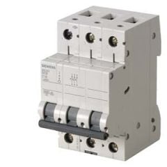 5SL6310-7YA | Siemens 10A; 3 FAZLI; 5SL Classic ANAHTARLI OTOMATİK SİGORTA; 6kA; C TİPİ; YAVAŞ KARAKTERLİ