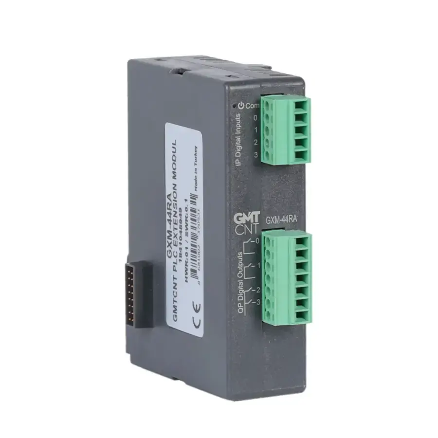 GXM-44RA | GMT 4DI,4DO I/O Genişleme Modülü