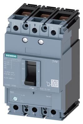 3VM1116-3EE32-0AA0 | Siemens SENTRON 3VM KOMPAKT TİP TERMİK MANYETİK GÜÇ ŞALTERİ; 3VM11; 25kA; AYARLI TERMİK; SABİT MANYETİK; 160A; 3 KUTUPLU