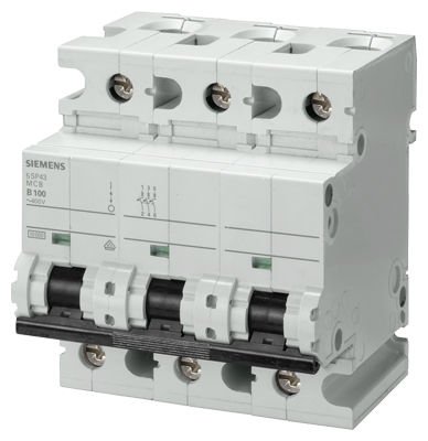 5SP4391-7 | Siemens 100A; 3 FAZLI; 70mm OTOMAT; ANAHTARLI OTOMATİK SİGORTA; 10kA; C TİPİ; YAVAŞ KARAKTERLİ