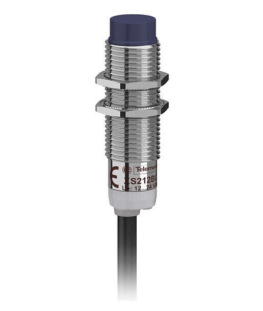 XS212BLPAL5 | Telemecanique Inductive sensor XS2 M12, L44mm, brass, Sn4mm, 12..24VDC, cable 5m